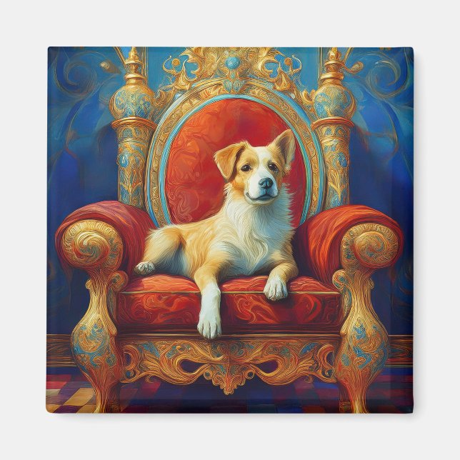 AI Hund Magnet (Framsidan)
