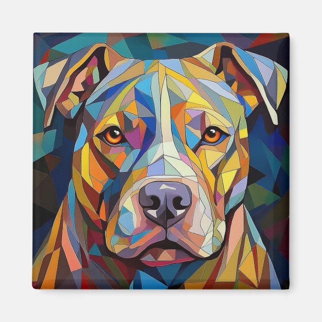 AI Hund Magnet (Framsidan)