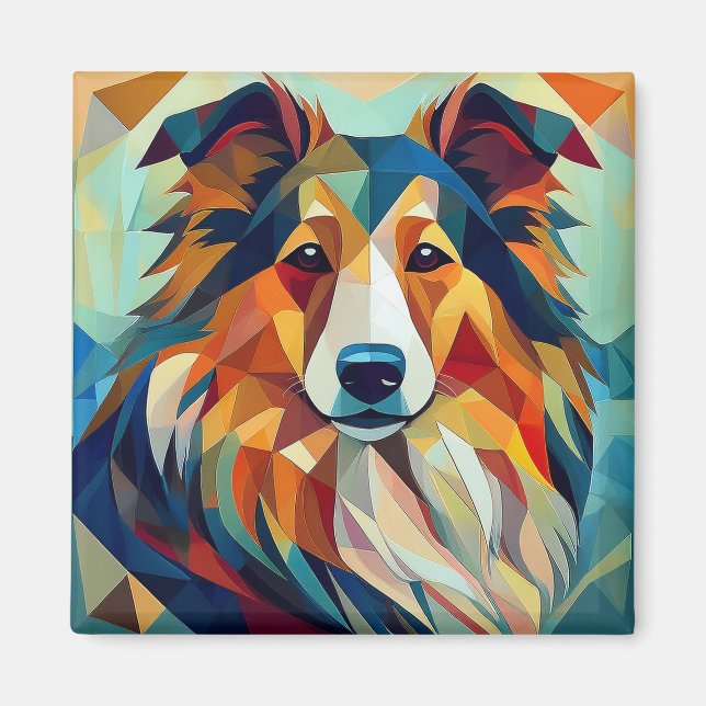 AI Hund Magnet (Framsidan)