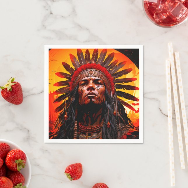 Ai Indian Pappersservett (Insitu)