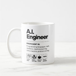 AI Ingenjör Kaffemugg