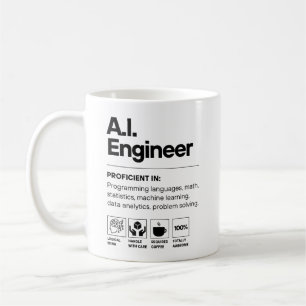 AI Ingenjör Kaffemugg