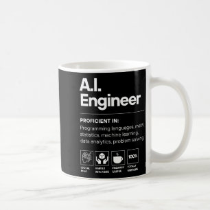AI-ingenjör rolig Kaffemugg