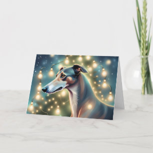 AI Irs a Greyhound-julkort Tack Kort