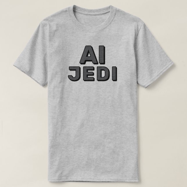 AI Jedi™ T-Shirt (Design framsida)