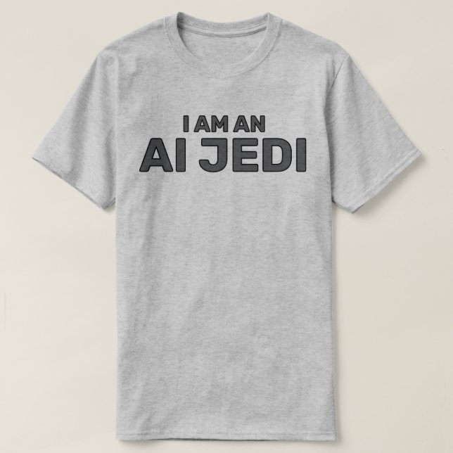 AI Jedi™ T-Shirt (Design framsida)