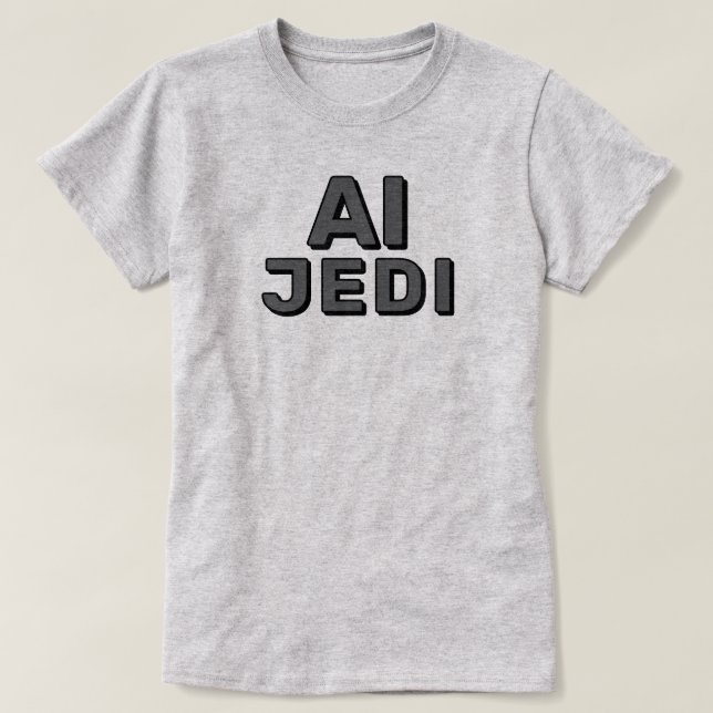 AI Jedi™ T-Shirt (Design framsida)