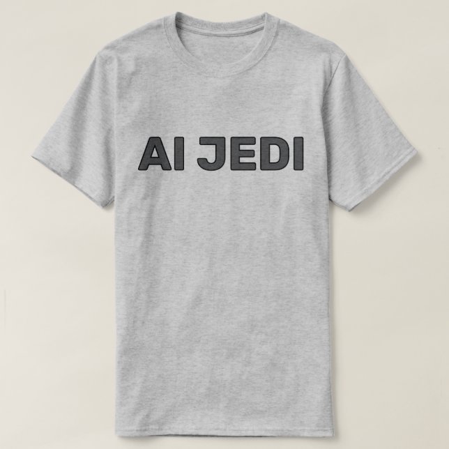 AI Jedi™ T-Shirt (Design framsida)