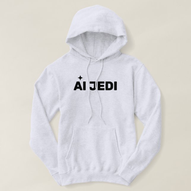 AI Jedi™-tröja Hoodie (Design framsida)