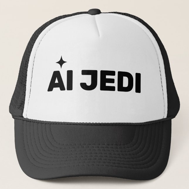 AI Jedi™ Truckerhatt Keps (Framsida)