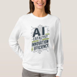 AI - Katalysator för innovation och effektivitet T Shirt
