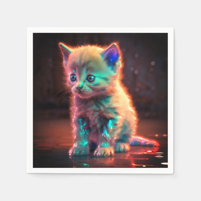 Ai Kitten Pappersservett (Framsidan)