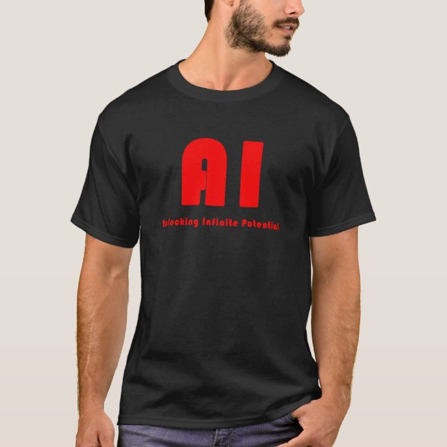 AI-låsning av oändlig potential_3 T Shirt (Framsida)