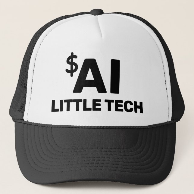 AI Little Tech™ Trucker Hat Keps (Framsida)