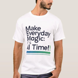 AI Magi Daglig T-Shirt – Förvandla Vanligt Teknikl