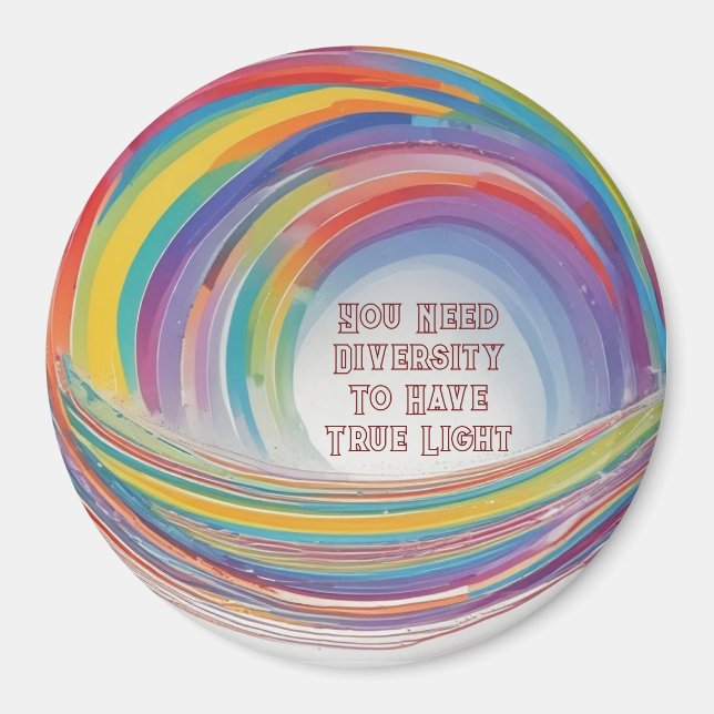 AI Mångfald och True Light Magnet (Framsidan)