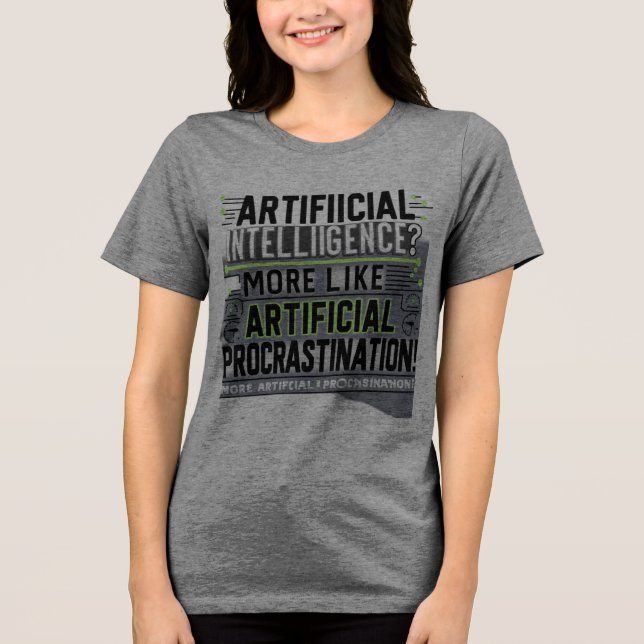 AI Mäster för distriktet T Shirt (Framsida)