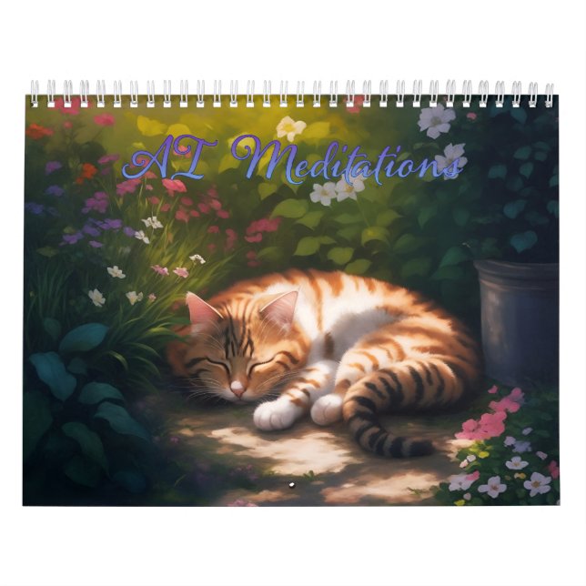AI Meditations Kalender (Omslag)