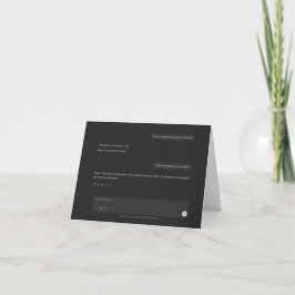 Ai Messages Encouragement - Glitch Response Kort