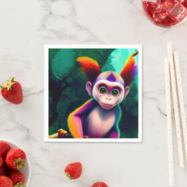 Ai Monkey Pappersservett