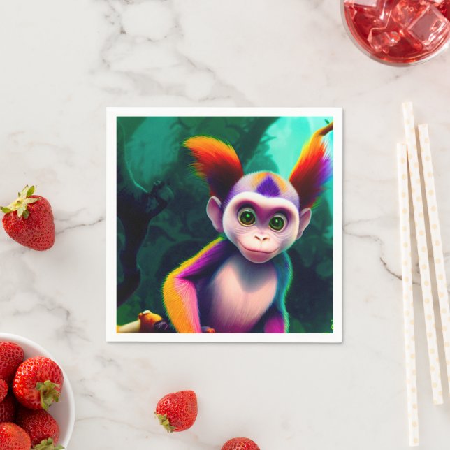 Ai Monkey Pappersservett (Insitu)