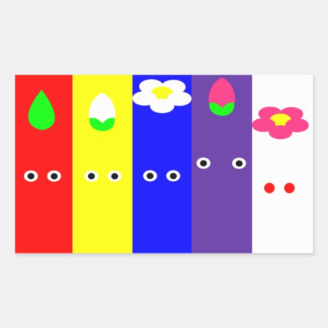 Ai No Uta Sticker Rektangulärt Klistermärke (Framsida)