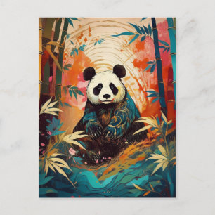 AI Panda Vykort
