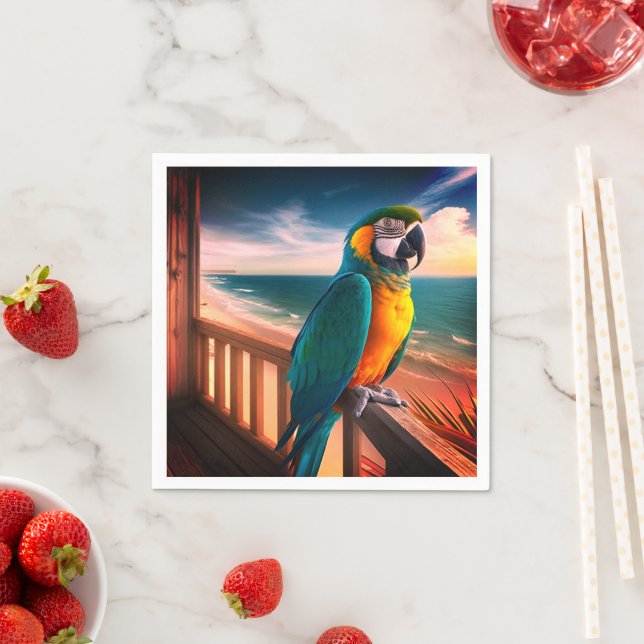 Ai Parrot Pappersservett (Insitu)