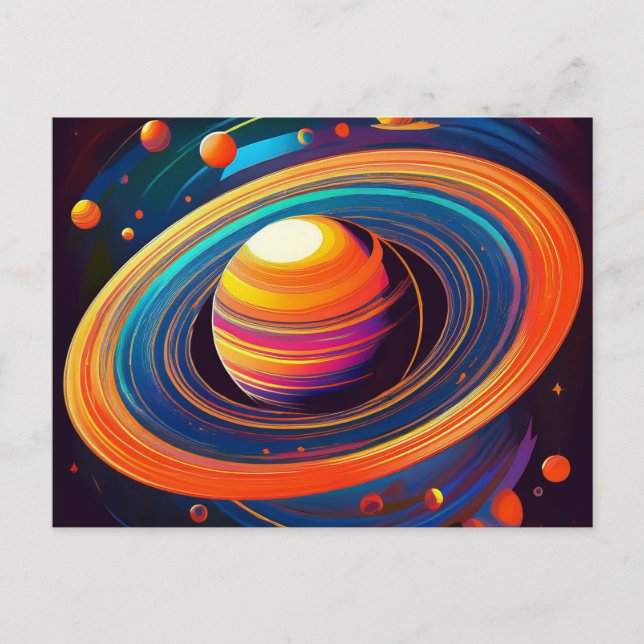 AI planet Vykort (Framsida)