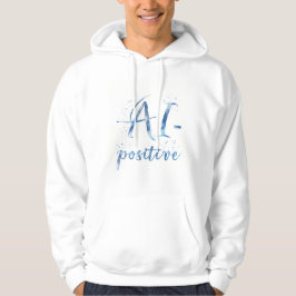 AI-positiv textbild Hoodie
