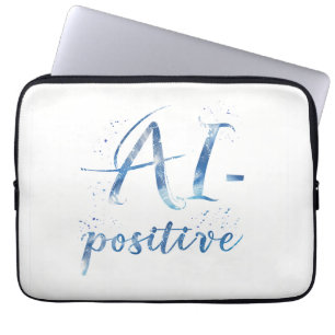 AI-positiv textbild Laptop Fodral