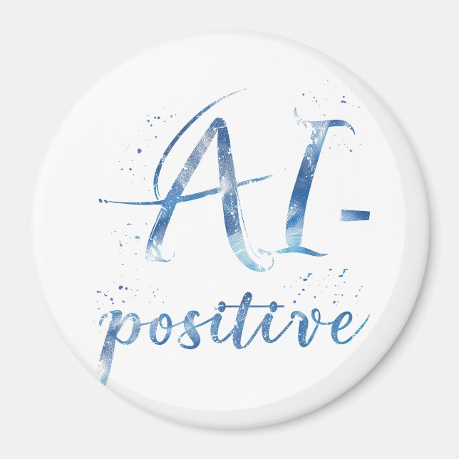 AI-positiv textbild Magnet (Framsidan)