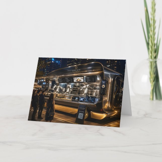AI-Powered Robotic Food Truck – Future of Smart Di Kort (Framsida)