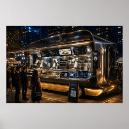 AI-Powered Robotic Food Truck  Poster