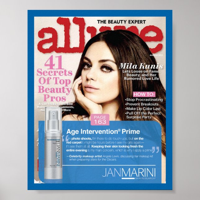 AI Prime - Allure 8x10" Poster (Framsidan)