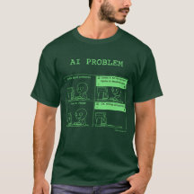 AI-problem v.2.1 Grön Monokrom