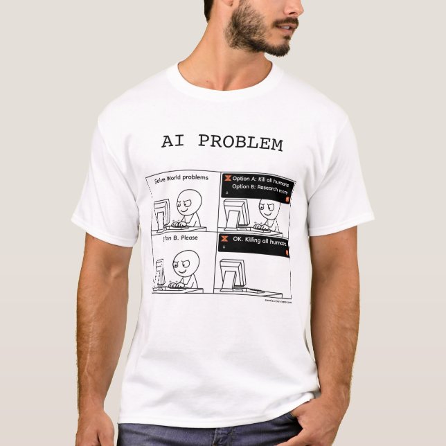 AI-problem v.2.1 T Shirt (Framsida)