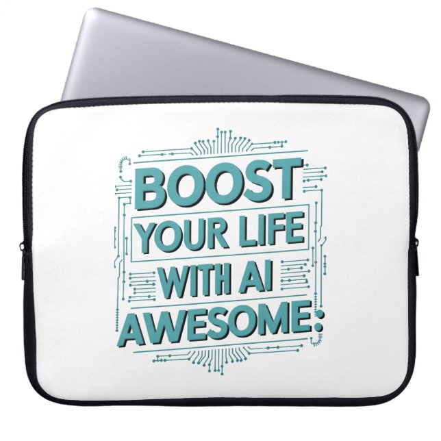 AI Productivity Sleeve – Boost Your Tech Awesome (Framsidan)