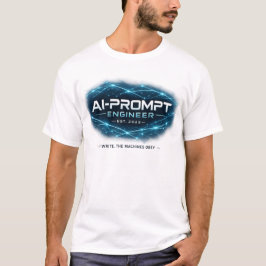 AI-Prompt Engineer Est. 2023 Funny Tech Job Humor  T Shirt