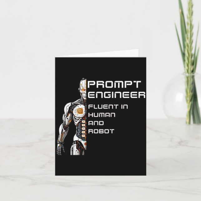 Ai Prompt Ingenjörs Prestanda Kort (Framsida)