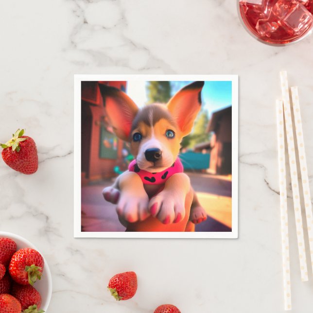 Ai Puppy Pappersservett (Insitu)