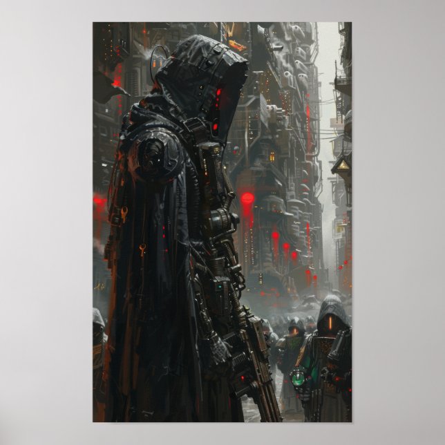 AI Quintessential Warhammer 40k 4000 understryknin Poster (Framsidan)