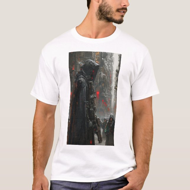 AI Quintvital Warhammer 4000 Emphasis T-Shirt (Framsida)