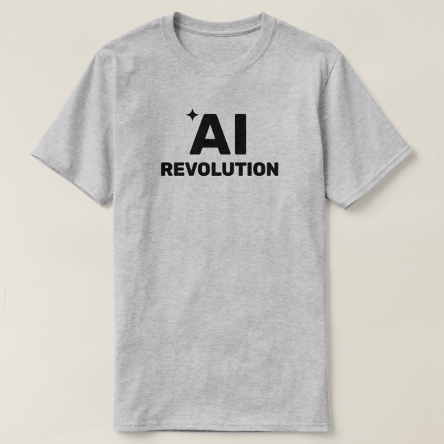 AI Revolution™ T-Shirt (Design framsida)