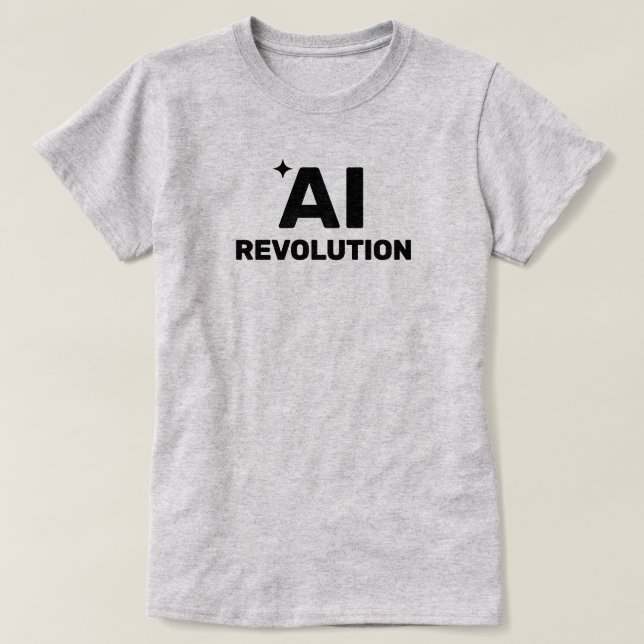 AI Revolution™ T-Shirt (Design framsida)