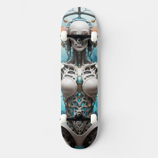 AI robotteknik Mini Skateboard Bräda 18,5 Cm (Framsida)