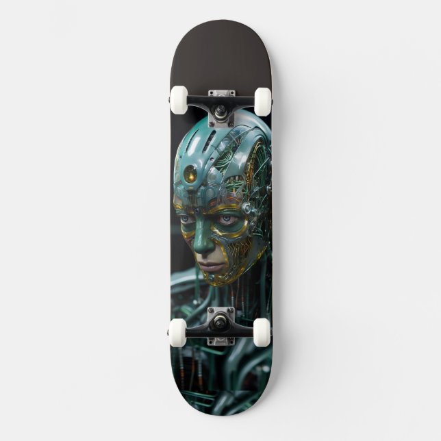 AI robotteknik Mini Skateboard Bräda 18,5 Cm (Framsida)