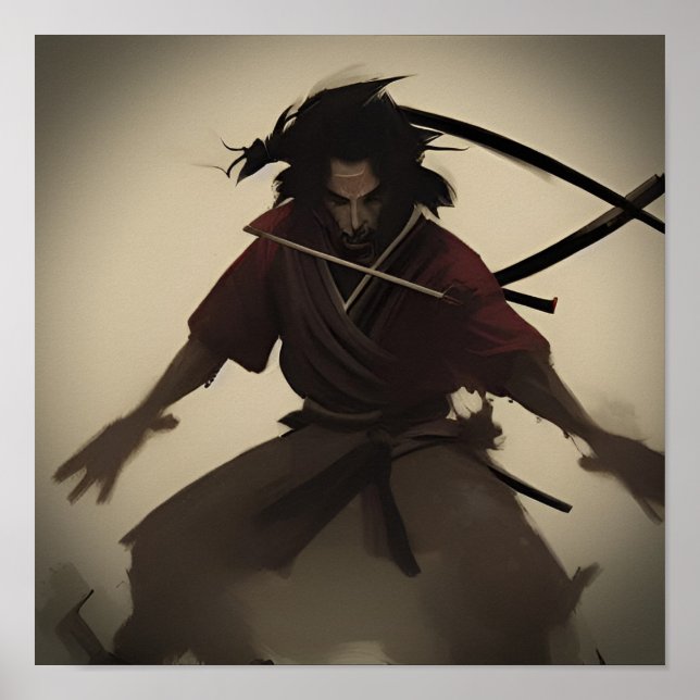 AI Samurai Battle #02 Poster (Framsidan)