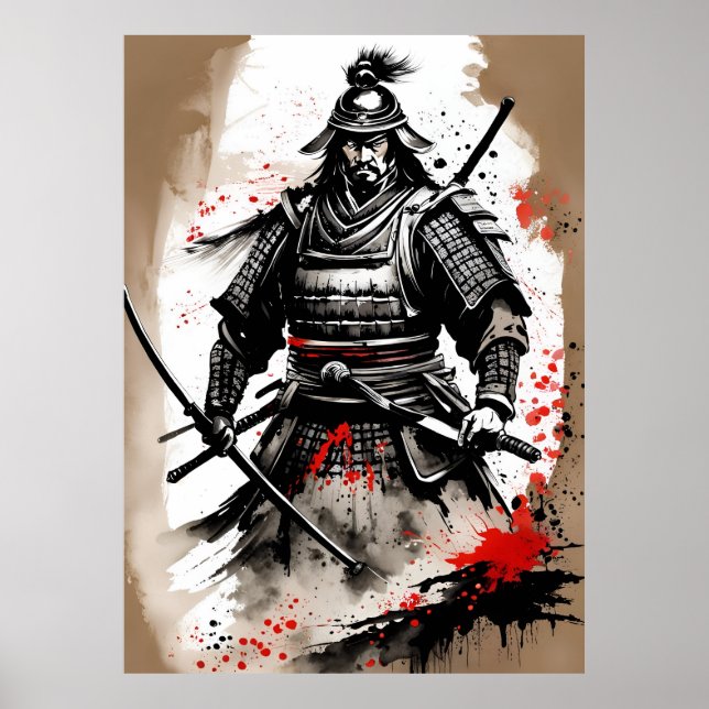 AI Samurai Poster (Framsidan)