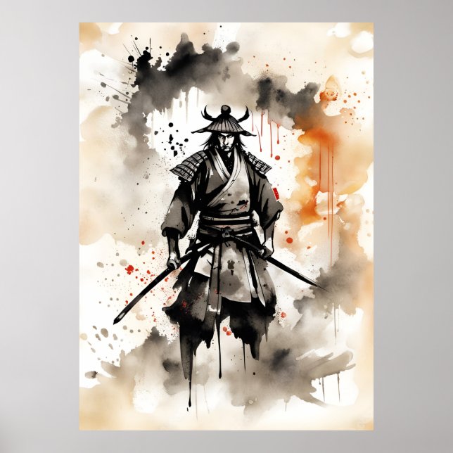 AI Samurai Poster (Framsidan)